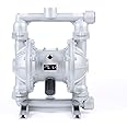 Air-Operated Double Diaphragm Pump, Pneumatic Membrane Transfer Pump NPT Inlet & Outlet Petroleum Fluids 24 GPM 80 ℉
