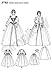 Simplicity Andrea Schewe Pattern 3782 Misses Elizabethan Costume Dresses Sizes 14-16-18-20