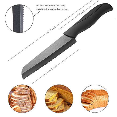 1 Serrated+Ceramic+Non+Slip+Rubberized+Handles