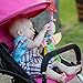 Baby Hanging Toy for Infant Stroller, Toddler Car Seat or Newborn Crib, with Vibration and Teether.