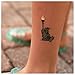 24 Patriotic Temporary Tattoos | 4th of July Party Supplies | USA Party Favors and Fourth of July Party Decorations | Metallic American Flag Red White and Blue Fake Tattoos | By John & Judy