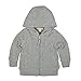 Burt's Bees Baby Unisex Baby Sweatshirts, Lightweight Zip-Up Jackets & Hooded Coats, Organic Cotton, Heather Grey Quilted Jacket, 0-3 Months