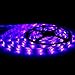 SUPERNIGHT LED Strip Lights , 5-Meter Waterproof Flexible Color Changing RGB SMD5050 150 LEDs Light Strip Kit with 44 Key Remote and 12V Power Supply