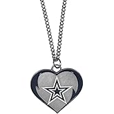 Siskiyou Sports NFL unisex-adult Heart Necklace