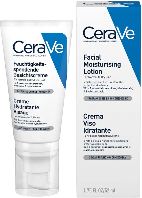Crema Viso Idratante Notte, Per Pelli da Normali a Secche, 50 ml