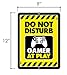 Honey Dew Gifts Funny Signs, Do Not Disturb Gaming in Progress 9 inch by 12 inch Metal Novelty Signs, Made in USA, HDG-1050