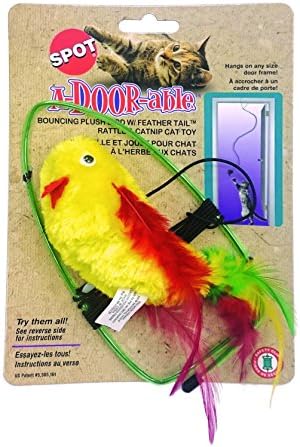 over the door cat toy