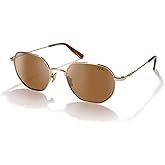 Zeal Optics Easterly Round Aviator Polarized Sunglasses