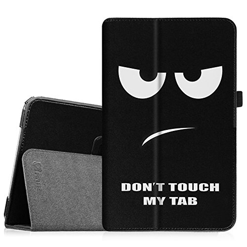 Fintie Samsung Galaxy Tab E 9.6 Folio Case - Slim Fit Premium Vegan Leather Cover for Samsung Tab E / Tab E Nook 9.6-Inch Tablet (SM-T560 / T561 / T565 & SM-T567V Verizon 4G LTE Version), Don't Touch Fintie Samsung Galaxy Tab E 9.6 Folio Case - Slim Fit Premium Vegan Leather Cover for Samsung Tab E / Tab E Nook 9.6-Inch Tablet (SM-T560 / T561 / T565 & SM-T567V Verizon 4G LTE Version), Don't Touch