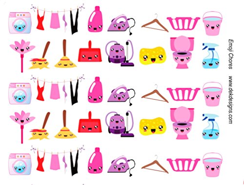 Monthly planning stickers. Home Care 