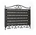 Mango Steam Wall Mounted Closet/Wardrobe Display Hanger Organizer for Jewelry & Earrings With Hooks for Necklaces, Bracelets, Accessories - Black