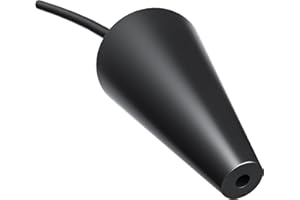 GODIAG Smoke Cone Leak Detector for Automotive Smoke Machine Leak Testing Exhaust Intake Boot Adapter Standard Cone Adapter Diagnostics for Automotive EVAP Leak Locator Tester