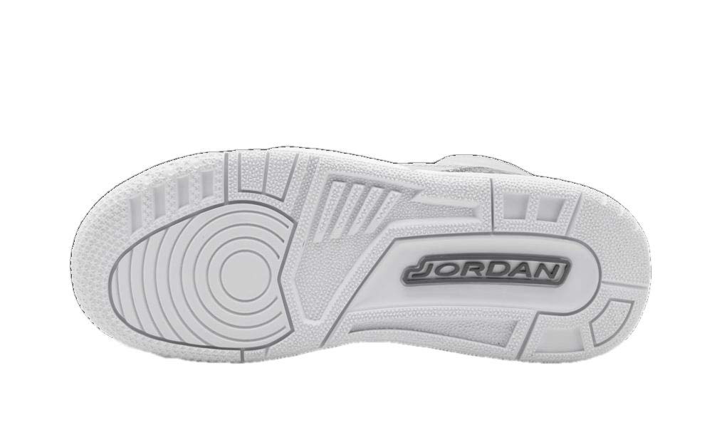 Nike Air Jordan 3 Retro Prem HC Womens Hi Top Trainers AA1243 Sneakers Shoes (UK 6 US 8.5 EU 40, Metallic Silver Cool… - Image 4