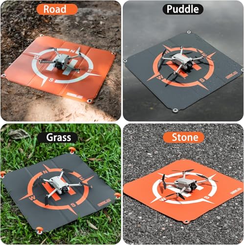 STARTRC Drone Landing Site, Universal Quick Foldable Landing Platform for DJI Neo 2/Mini 5 Pro/Mini 4K/Mini 4 Pro/3/Avata 360/2/Air 3S FPV Drone (22 inch/55 cm)