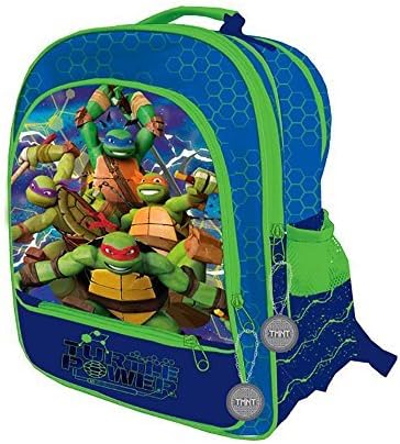 Ninja Turtles – Rucksack with 4 Zippers Adaptable to Trolley Trolley (Astro Europa AST0940)