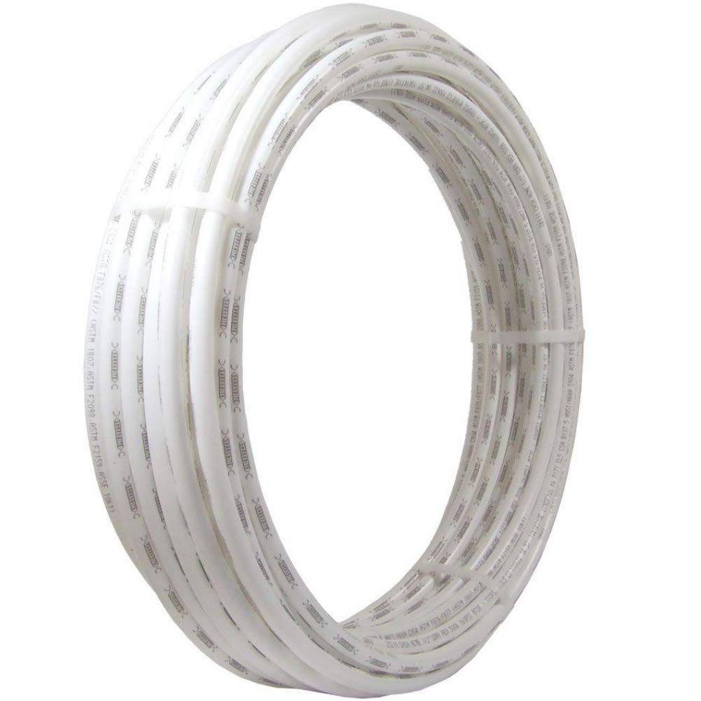 Buy SharkBite U855W50 PEX Pipe 3/8 Inch, White, Flexible Water Pipe