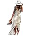 Gillberry Women Evening Retro Vintage Boho Maxi Party Swing Cocktail Beach Dress