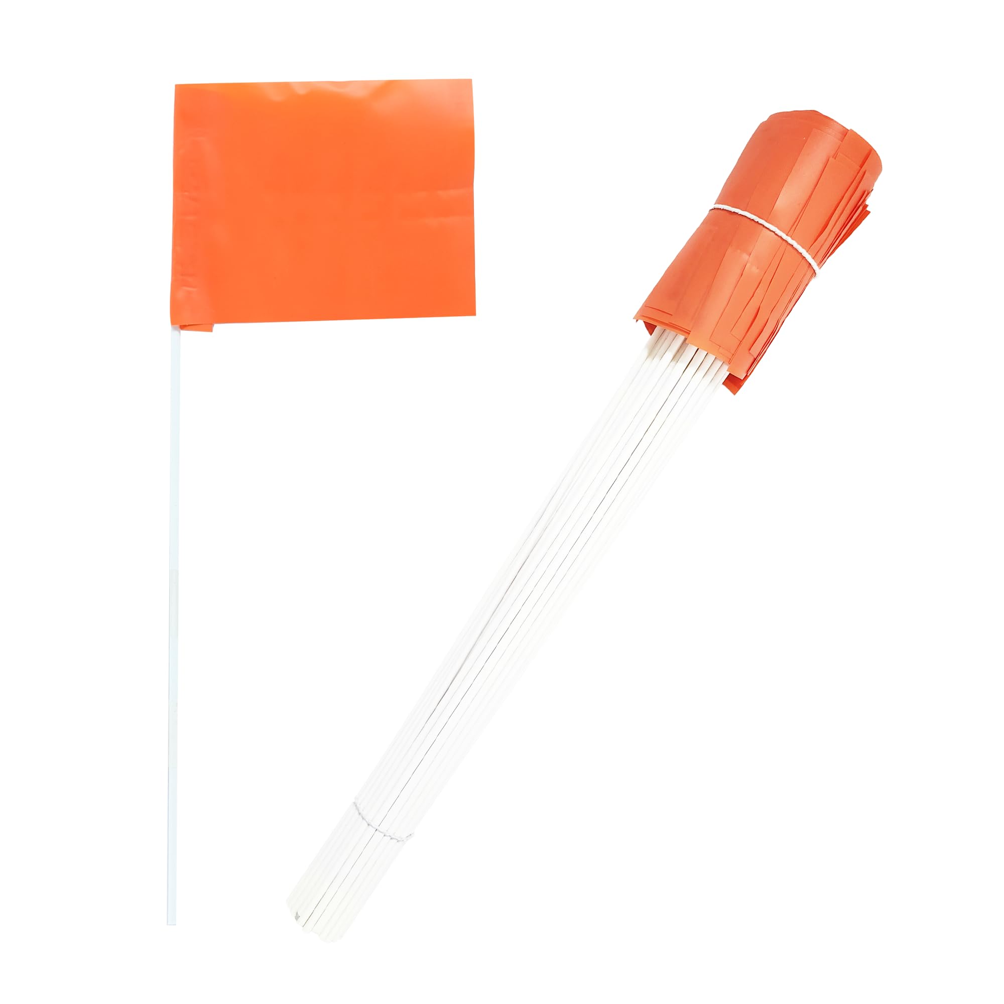 Photo 1 of Dogtra Training Flags for GPS Fence – 50-Pack Neon Orange Boundary Markers – Flexible