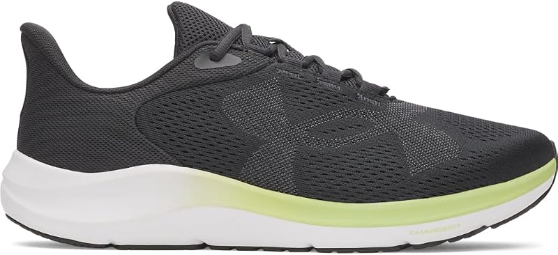 UA Charged Pursuit 4 BL - Antracite/Lumos Lime/Castlerock - 7,5, Antracite Lumos Lime Castlerock, 42 EU