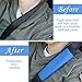 SEG Direct Black and Blue Seat Belt Pads Pack of 2