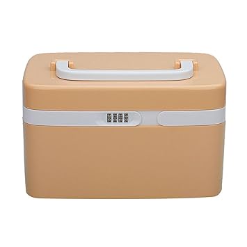 Tsss Combination Lock Medicine Cabinet With Separate Compartments