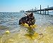 Nero Ball Splash! - Floating Rubber Dog Ball on a Rope - Beach, Lake, Pool, Dog Exercise and Reward
