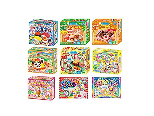 Kracie Popin Cookin 9 Item Bundle with Sushi, Hamburger, Bento, Donuts, Cake Shop and More - Thumbnail 3