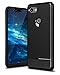Google Pixel 3 Case - Xawy [Slim Thin] Carbon Fiber TPU Shock Absorption Anti-Scratches Flexible Soft Protective Case Cover for Google Pixel 3 (Black)