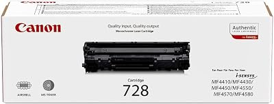 Canon CRG 728 Black Toner Cartridge - 2100 Pages Yield