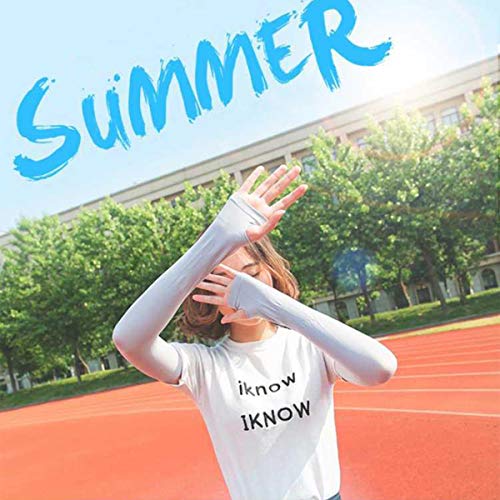 image for UV Protection Arm Warmer Sleeves Cover Womens Cooling Cityelf Sun Bloc