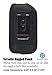 AH Heavy Duty Flip Cell Phone Case, Rugged Flip Phone Holster Clip Holder Phone Nylon Belt Loop Pouch Fits kyocera duraxv Extreme case Gusto 3 Doro S2720, Most FLIP Phones, Insulin Pump Belt Clip