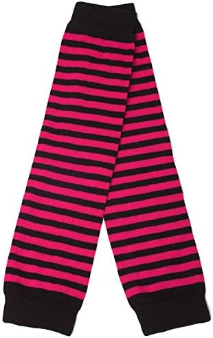 Ladies Arm Warmers/Gloves Thin Stripes - Long & Fingerless