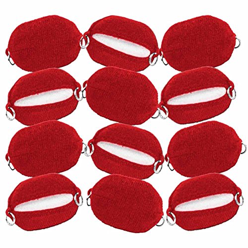 Figures Toy Company Set of 12 Red Cloth Turnbuckles for Wrestling Ring