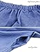 OQC Women's Blue Jean Dress Off Shoulder Ruffle Short Sleeve Loose Denim Mini Dress with Pocket