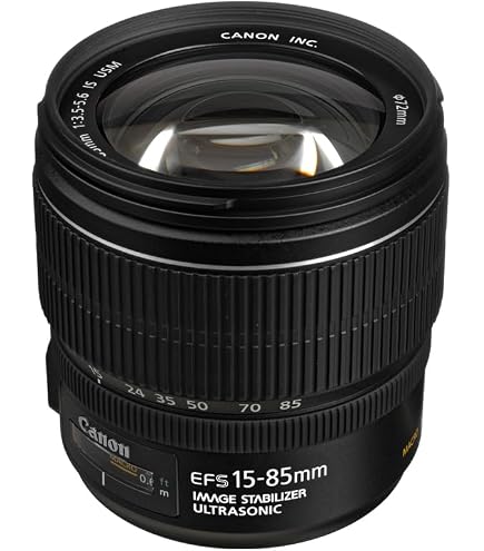 Canon EF-S 15-85mm f/3.5-5.6 is USM UD Standard Zoom Lens for
