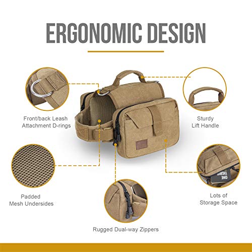 large dog saddle bolsas