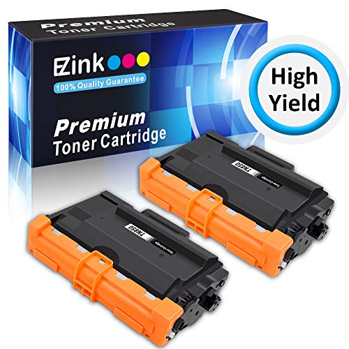 E-Z Ink (TM) Compatible Toner Cartridge Replacement for Brother TN850 TN 850 TN820 TN 820 to use with HL-L6200DW MFC-L5900DW HL-L5100DN MFC-L5800DW MFC-L5700DW HL-L5200DW (2 Black, High Yield)
