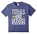 Tubas and Tacos Funny Taco Band Distressed T-Shirt