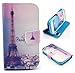 S7262 Case,Galaxy S7262 Wallet Case,S7262 Leather Case,Flipcase PU Leather Slot Card Magnetic Flip Stand Wallet Case Cover For Samsung Galaxy Star Pro GT-S7262 Phone 002