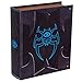 Grimoire Deck Box, Cipher| Large Wooden Spellbook Style Fabric Lined Deck or Cube Box for MTG, YuGiOh, and Other TCG | 1000+ Card Capacity