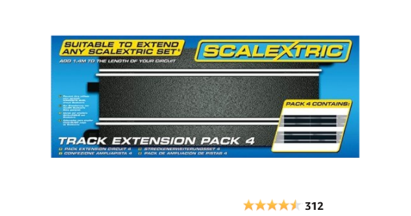 scalextric track width