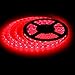 SUPERNIGHT Red LED Strip Lights Waterproof, 16.4ft 300leds Rope Lighting, Flexible Tape for TV, Boat, Vehicles, Cars, Dome, Room