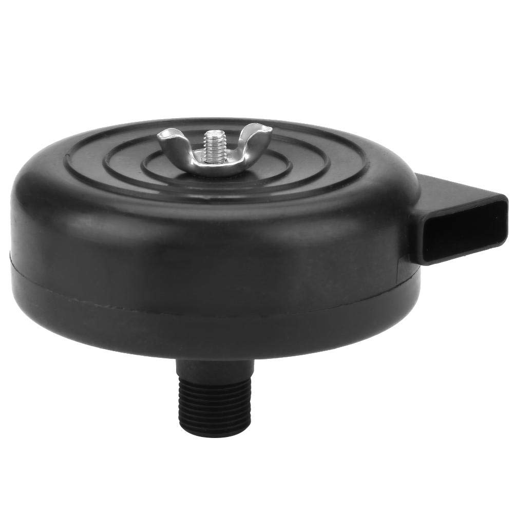 Air Compressor Intake Filter Silencer, 16mm 3/8PT Male Thread Plastic Air Compressor Filter Muffler Noise Exhaust Muffler Silencer