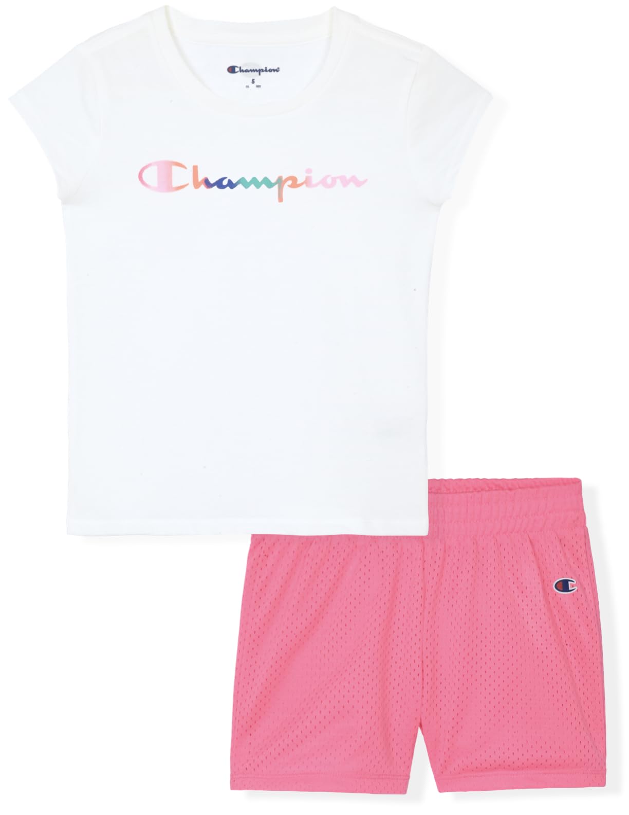 Photo 1 of *MISSING SHORTS* Champion Girls Shorts Sets 2 Piece Short Set for Girls Active Clothing