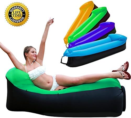 Inflatable Lounger Inflatable Couch Air lounger Air Chair Lounger Air chair Air Couch with Portable Storage Bag Wonderful Gift for Camping, Hiking, Swimming, Pool and Beach