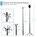 MWAY Selfie Stick 2 in 1 Portable Phone Tripod Camera Stand with Remote Control and Universal Phone Holder, Extendabale Monopod for iPhone X/8/7/6, Galaxy Note 8/S8, Gopros, Mini SLR Camera Black