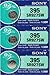 Sony 395 - SR927SW Button Cell Zero Mercury Batteries X 3