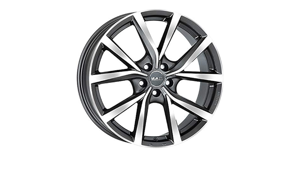 MAK POLARIS LLANTAS GUN MET-MIRROR FACE 8.0x18 5X110: Amazon ...