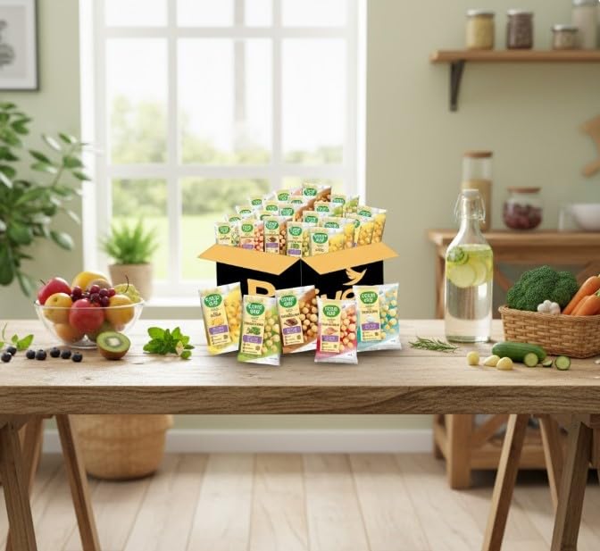 Kit GOODSOY Snacks Saudáveis 5 Sabores 25g (20 Unidades)
