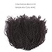 Anrosa Kinky Curly Ponytail 4C Afro Ponytail for Natural Hair Curly Ponytail Piece Kinkys Curly Drawstring Kinky Coily Ponytail Clip in Ponytail Extension for Black Women 10 Inch